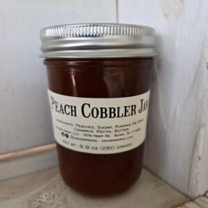 Peach Cobbler Jam