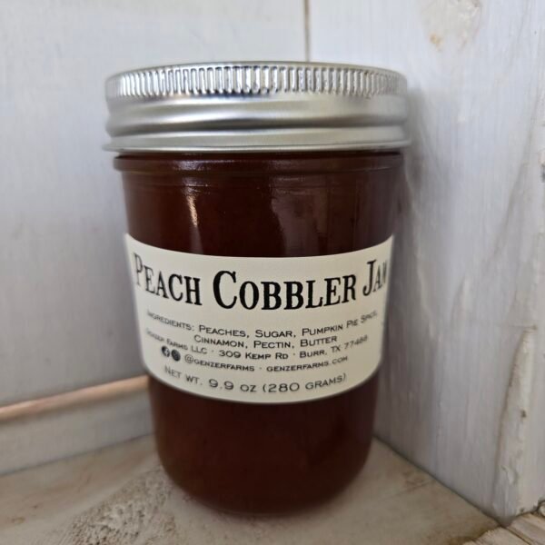 Peach Cobbler Jam